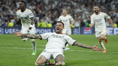 Joselu repite la épica con un doblete y mete al Real Madrid en la final de Wembley
