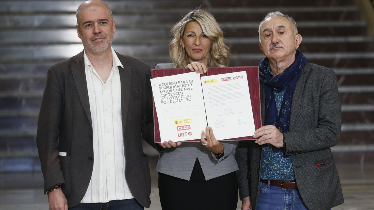 Gobierno y sindicatos pactan la reforma del subsidio de desempleo sin el apoyo de la patronal