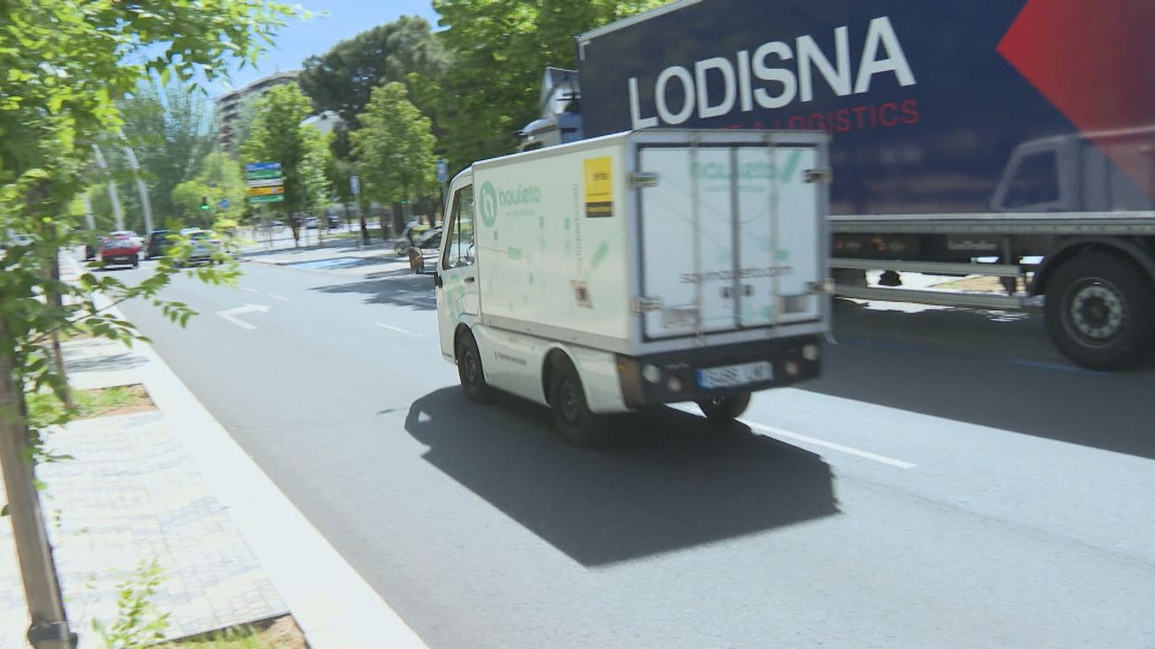 El Ayuntamiento de Madrid apoya un proyecto de paquetería 100% eléctrico