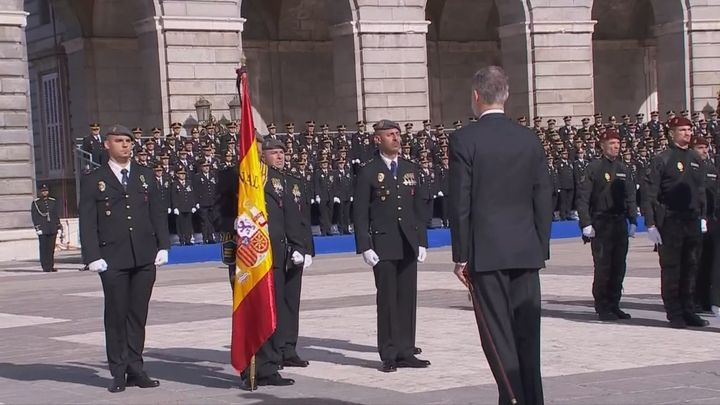 El Rey preside los actos del bicentenario de la Policía Nacional en Madrid