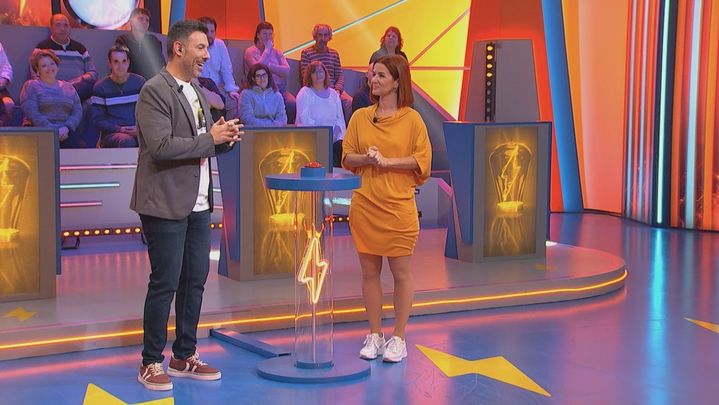 Olga en el cuarto 'minuto diabólico' / Telemadrid