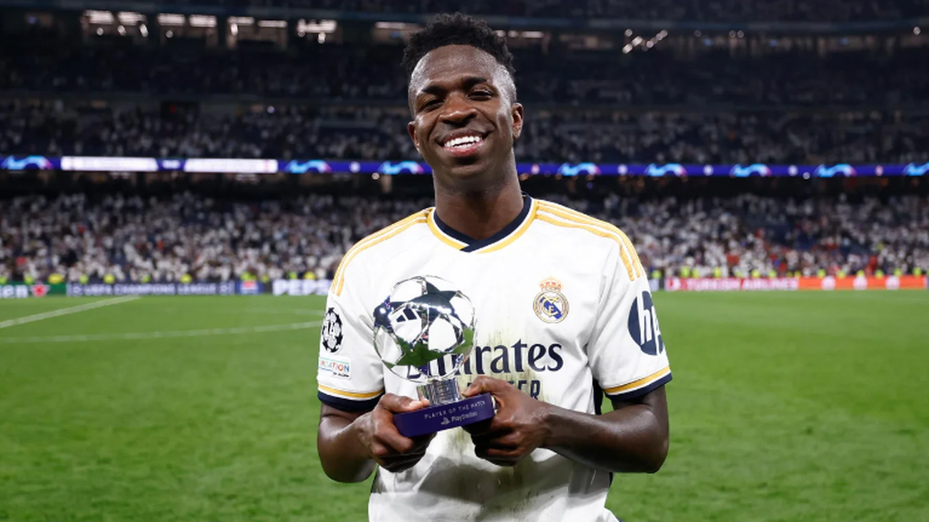 Tebas cree que "Vinícius merece el Balón de Oro porque es un jugador diferente"