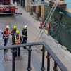 Se derrumba un edificio en obras en el casco viejo de Bilbao y 5 trabajadores resultan heridos