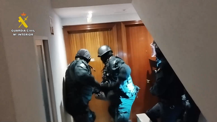Banda de butroneros detenida en Madrid por Guardia Civil
