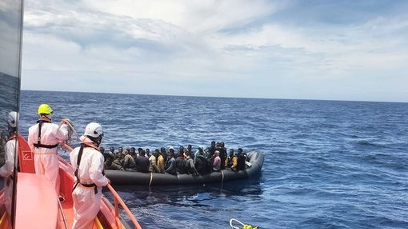 Rescate a 265 migrante en Fuerteventura