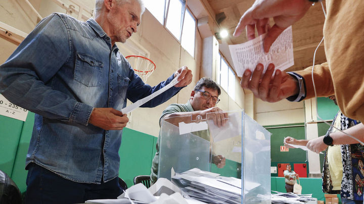 Escrutinio electoral en Cataluña