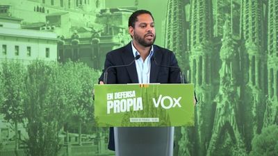 Garriga (Vox) rechaza una eventual investidura de Illa: "Es una cara más del separatismo"