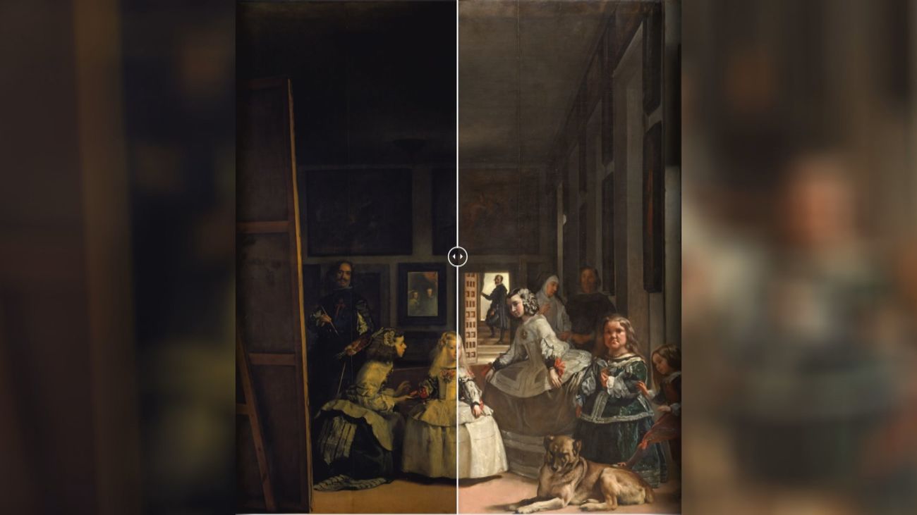 'Las Meninas', cuarenta años después de recuperar su luz