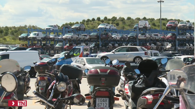 Madrid retiró de sus calles 3 coches abandonados cada día en 2023