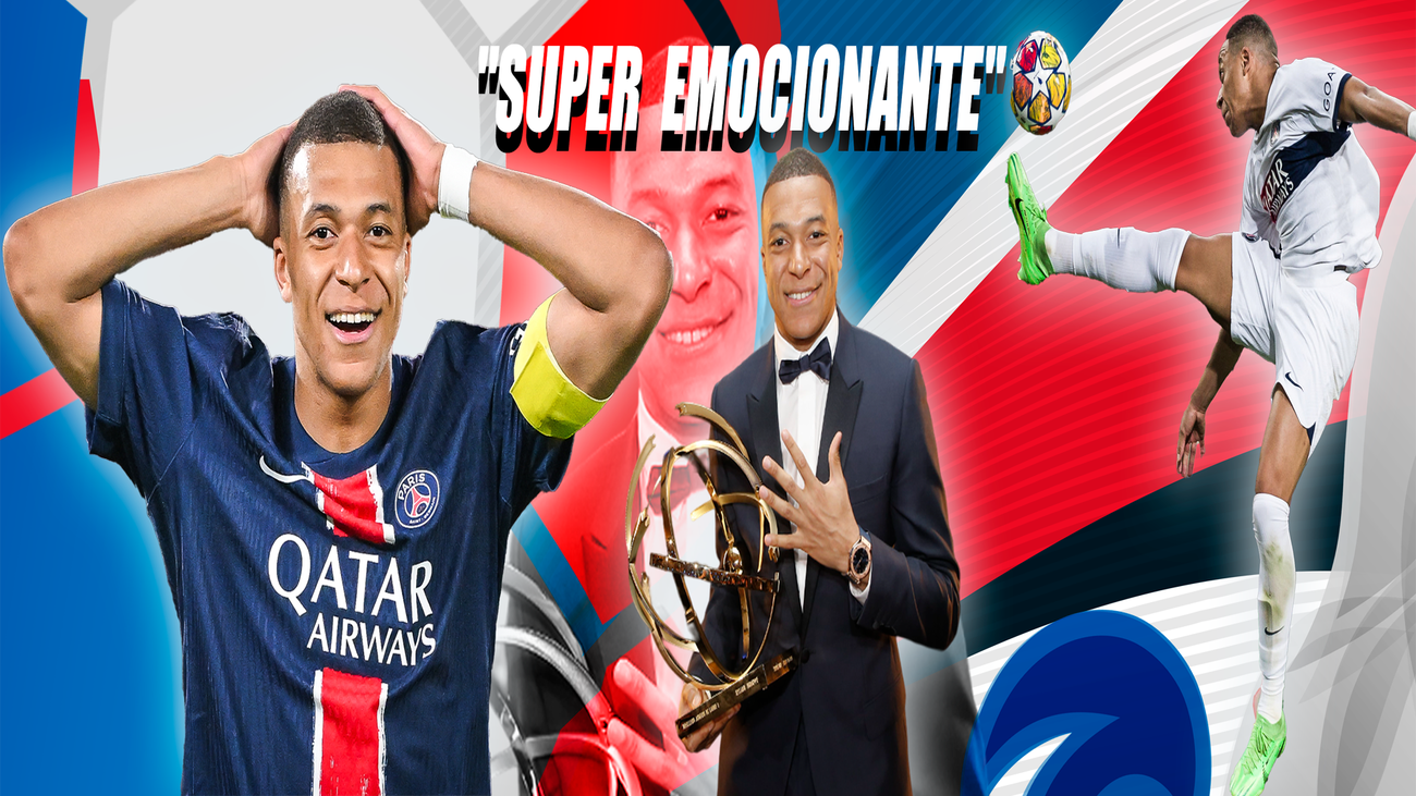 Mbappé, mejor jugador de Francia: "Lo que llega será muy excitante y me hará muy feliz"