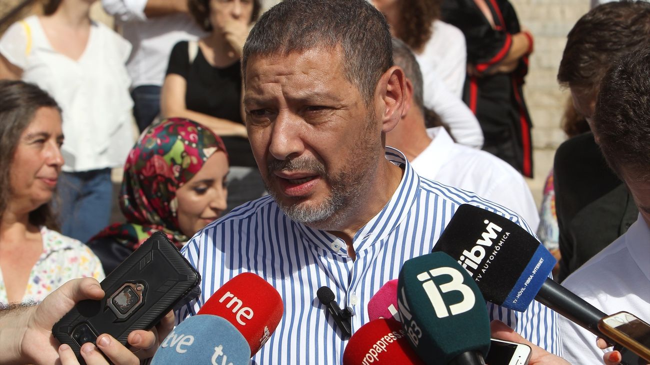 El presidente de Coalición por Melilla, Mustafa Aberchán