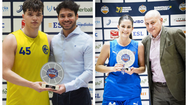 Jorge Soriano y Lucía Rodríguez / COPA COLEGIAL