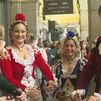 Festiva de danzas madrileñas en la Plaza Mayor