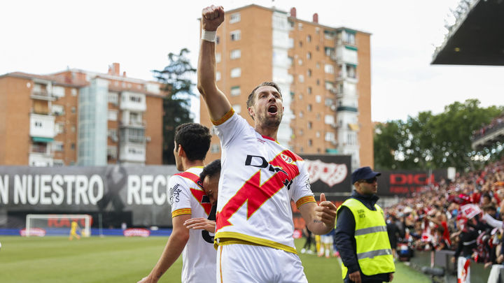 Leujene celebra el gol / EFE
