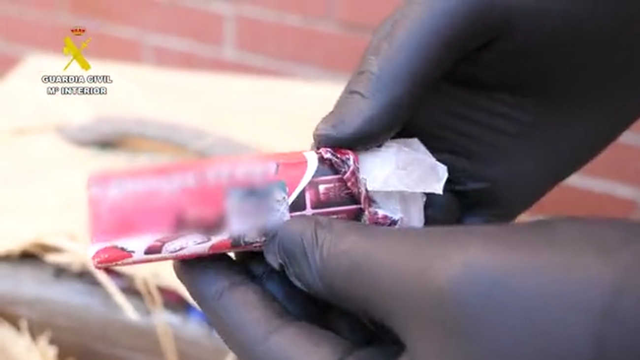 Encuentran 4 toneladas de hachís camuflados en envoltorios de chocolatinas