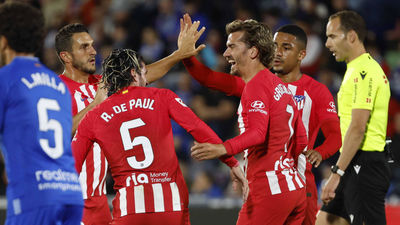 0-3. Un 'hat trick' de Griezmann certifica la clasificación del Atlético para la Liga de Campeones