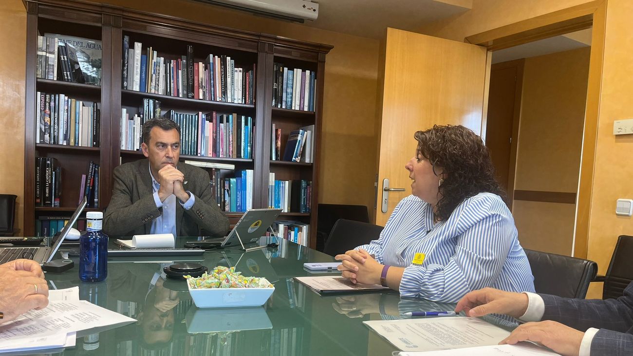 Reunión de los alcaldes de Ambite, Morata de Tajuña y Orusco de Tajuña con la Confederación Hidrográfica del Tajo