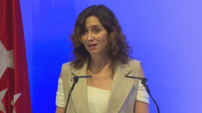 Ayuso anuncia una ley regional para "proteger a los menores de los productos derivados del cannabis"