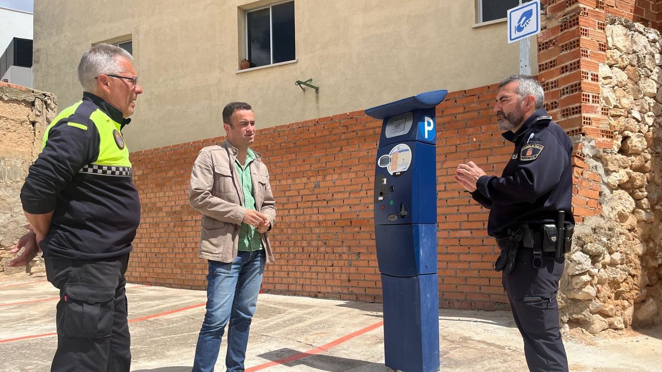 Visita municipal al aparcamiento de larga estancia de Campo Real