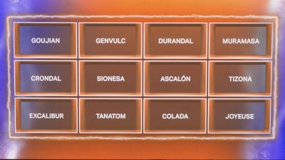 Espadas con historia