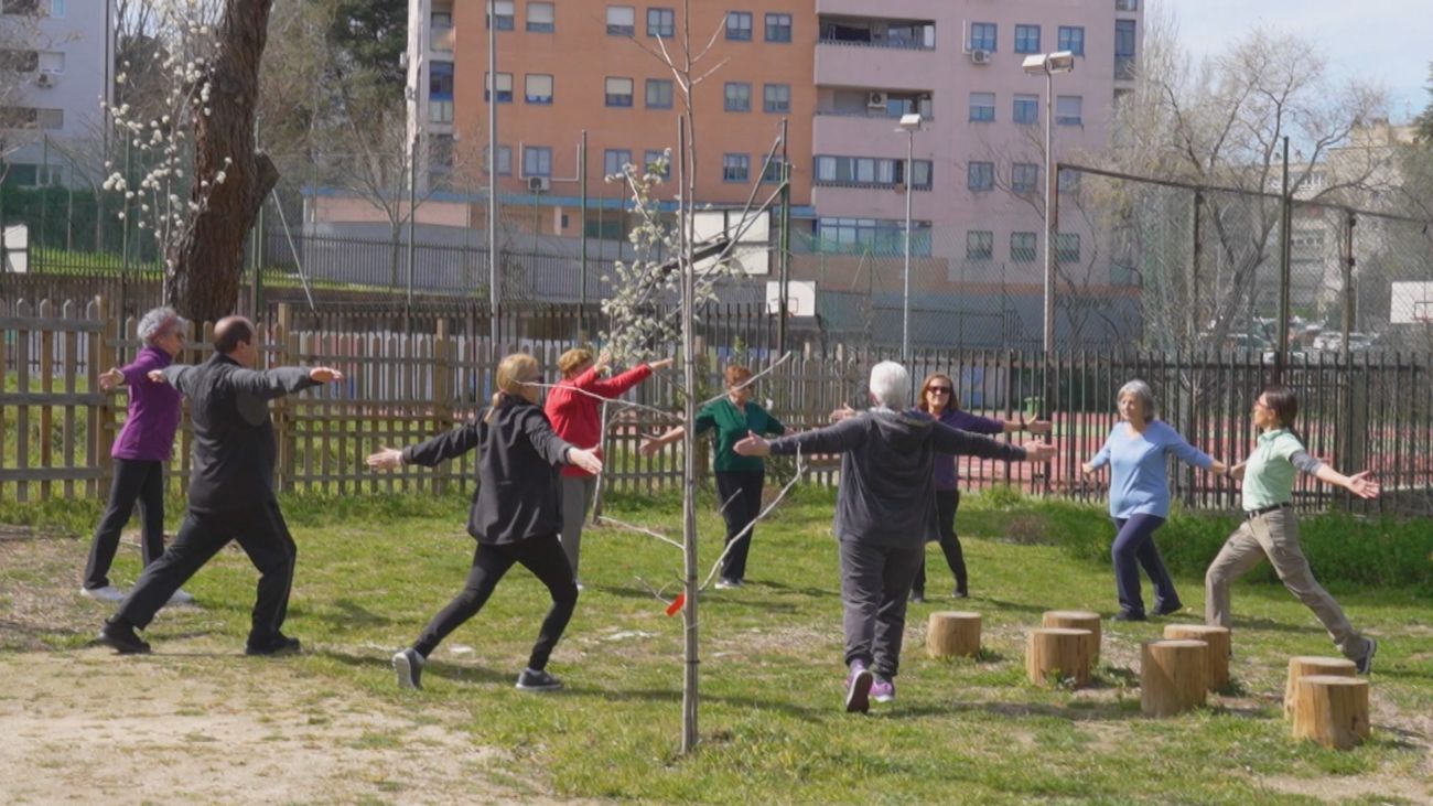 El jardín terapéutico Los Sentidos, una experiencia única para los mayores de Coslada