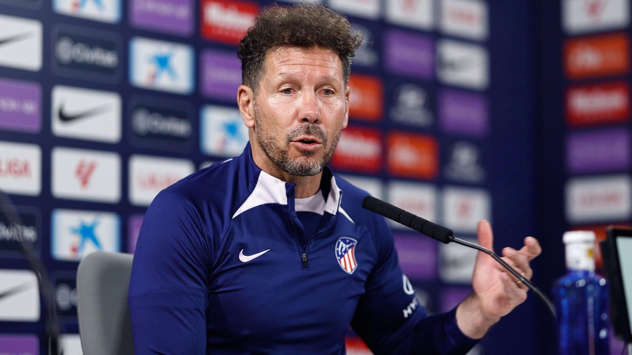 Simeone: "Hablamos internamente qué mejorar, lo tenemos claro para la temporada que viene"