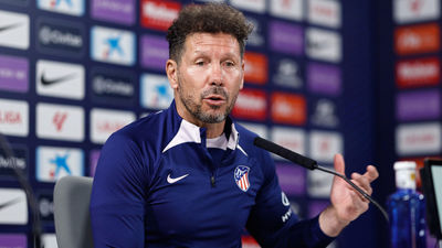 Simeone: "Hablamos internamente qué mejorar, lo tenemos claro para la temporada que viene"