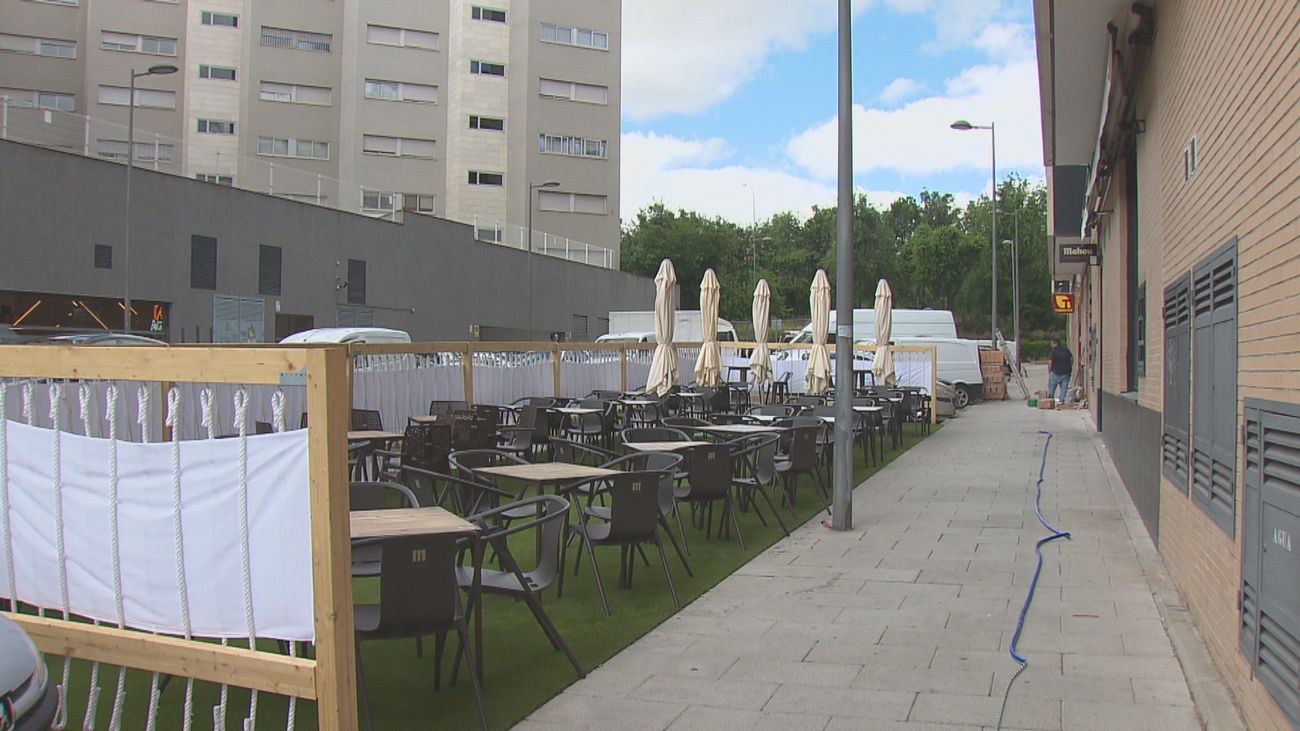 Vecinos, en pie de guerra contra unas terrazas en Valdemoro