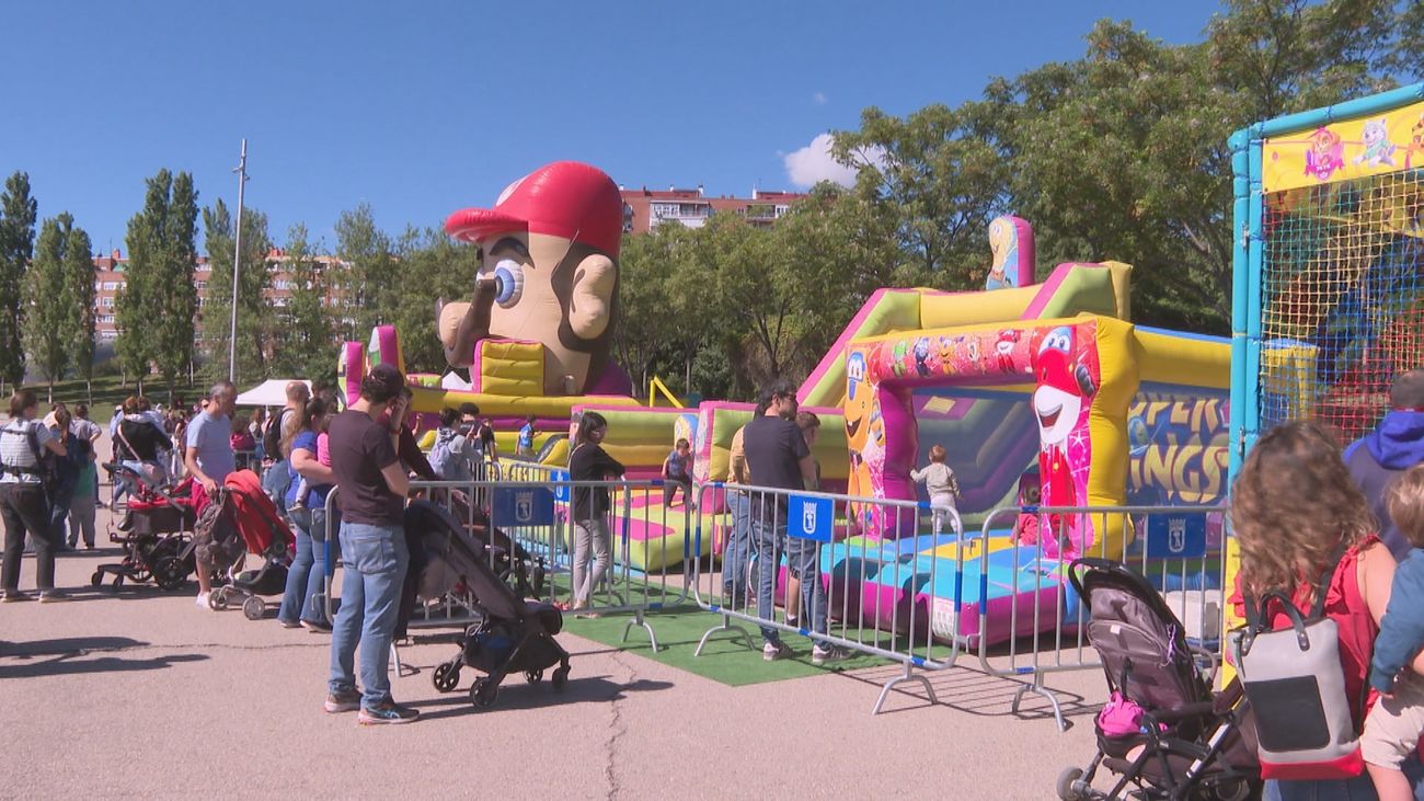 Así se celebra la Fiesta de las Familias en Madrid Río