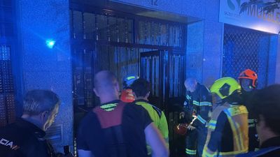 Muere una mujer de 87 años en el incendio de su vivienda en la calle Delicias