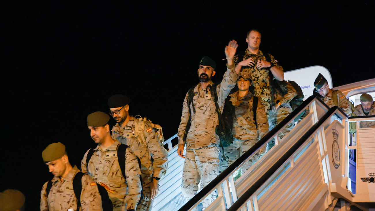 Llegan a España los últimos militares del contingente de la Unión Europea en Mali