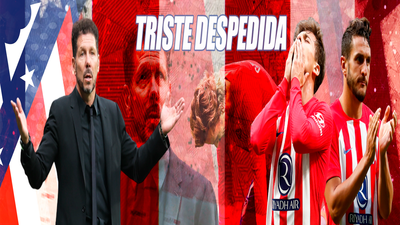 Amarga despedida del Atlético de Madrid del Metropolitano