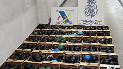 Intervienen 1.000 kilos de cocaína ocultos en envases de zumos y melones sin pulpa en España y Portugal