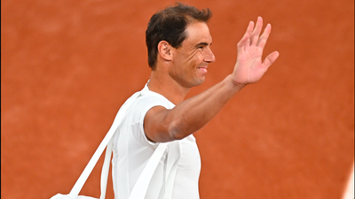 Nadal llega a París para comenzar los entrenamientos para Roland Garros