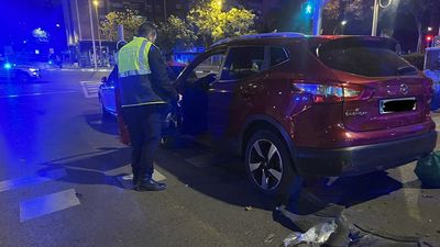 Herido grave un joven de 25 años al ser atropellado por un turismo en Ciudad Lineal