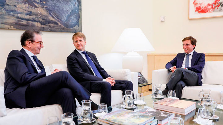Antonio Catalán, David S. Marriott y José Luis Martínez-Almeida / @AyuntamientoMadrid