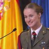 La princesa Leonor recibe el homenaje de las instituciones aragonesas en su despedida de la Academia de Zaragoza
