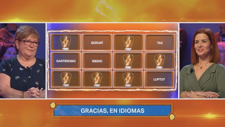 Panel 'Gracias, en idiomas' / Telemadrid