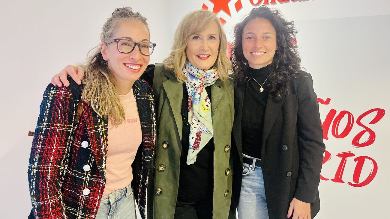 Silvia Barba, Nieves Herrero e  Ivana Andrés