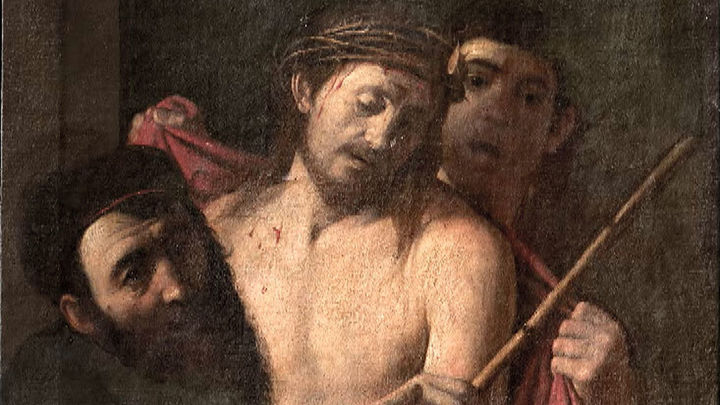 Detalle del 'Ecce Homo' de Caravaggio