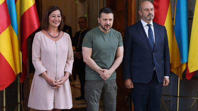 Zelenski agradece la solidaridad de España por estar "codo con codo" con Ucrania