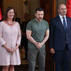 Zelenski agradece la solidaridad de España por estar "codo con codo" con Ucrania