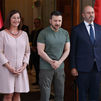 Zelenski agradece la solidaridad de España por estar "codo con codo" con Ucrania