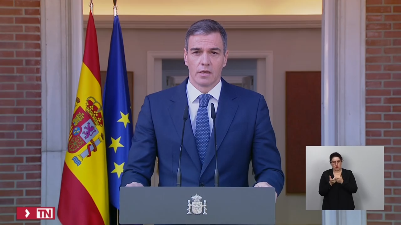 Sánchez anuncia el reconocimiento del Estado de Palestina