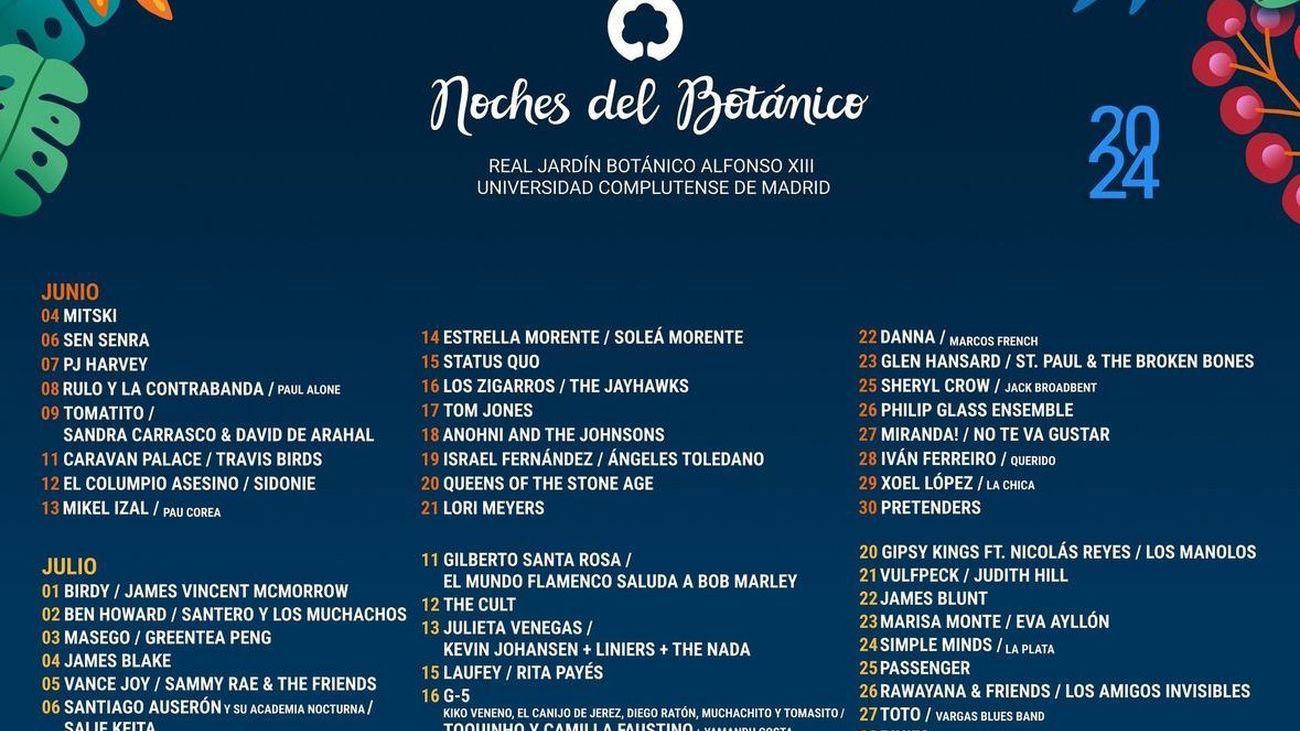 Festival Noches del Botánico