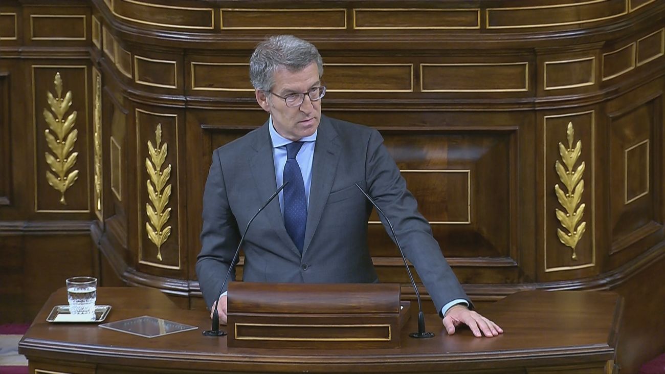 Feijóo advierte que la Ley de Amnistía será "el acta de defunción del PSOE"