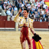 Talavante roza la Puerta Grande ante un buen toro de Juan Pedro Domecq