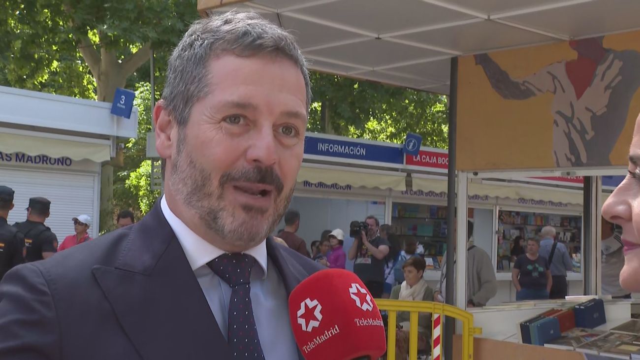 De Paco: "La declaración de la Feria del Libro de Madrid como BIC trata de reconocer la relevancia fundamental que como evento cultural tiene"