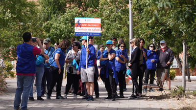 Nueva ruta peatonal saludable entre los distritos de San Blas-Canillejas y Hortaleza