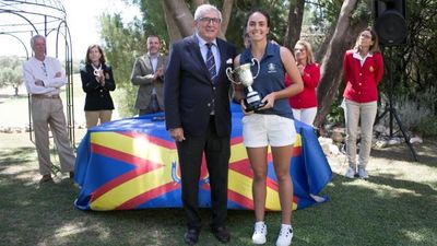 La madrileña Andrea Revuelta, campeona de España de golf